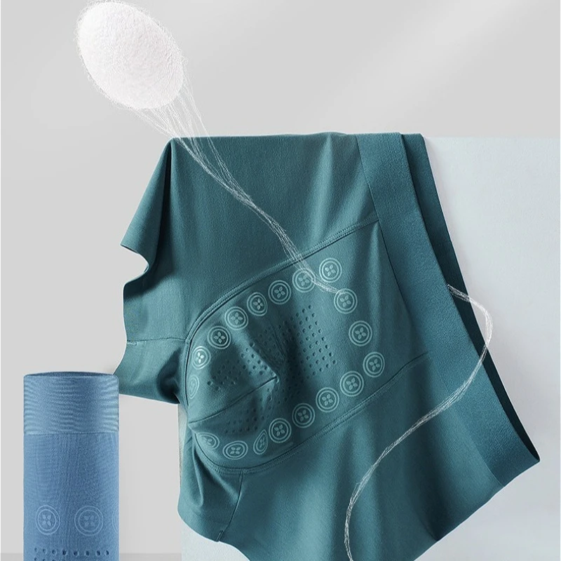 

Men Flat Boxer Shorts Convex Pouch Underwear Modal Sports Men's Swimming Trunks Seamless Breathable Sleep Bottoms Шорты Мужские