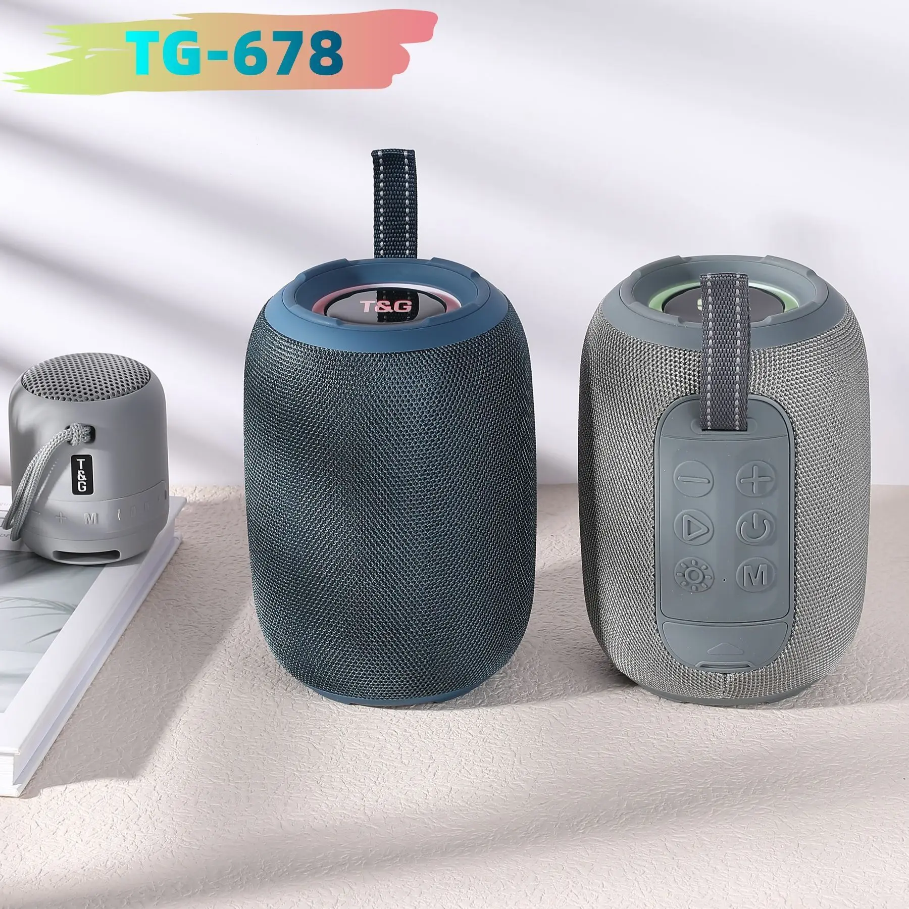 

Новый TG678 беспроводной Bluetooth портативный ручной сабвуфер с большой громкостью и небольшим динамиком для вставки карт
