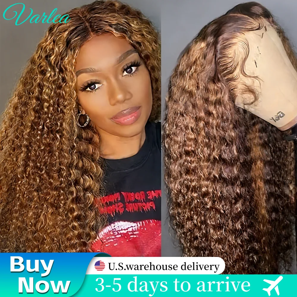 

Deep Wave 427 Highlight Wig 13x4 Lace Frontal Curly 13x6 Hd Lace Frontal Wig Water Wave Human Hair Wig PrePlucked Brazilian Hair