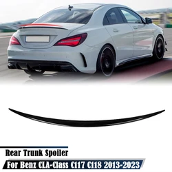Rear Trunk Lid Car Spoiler Wing For Mercedes Benz CLA Class C117 C118 CLA200 CLA260 CLA45 AMG 2013-2023 Car Styling