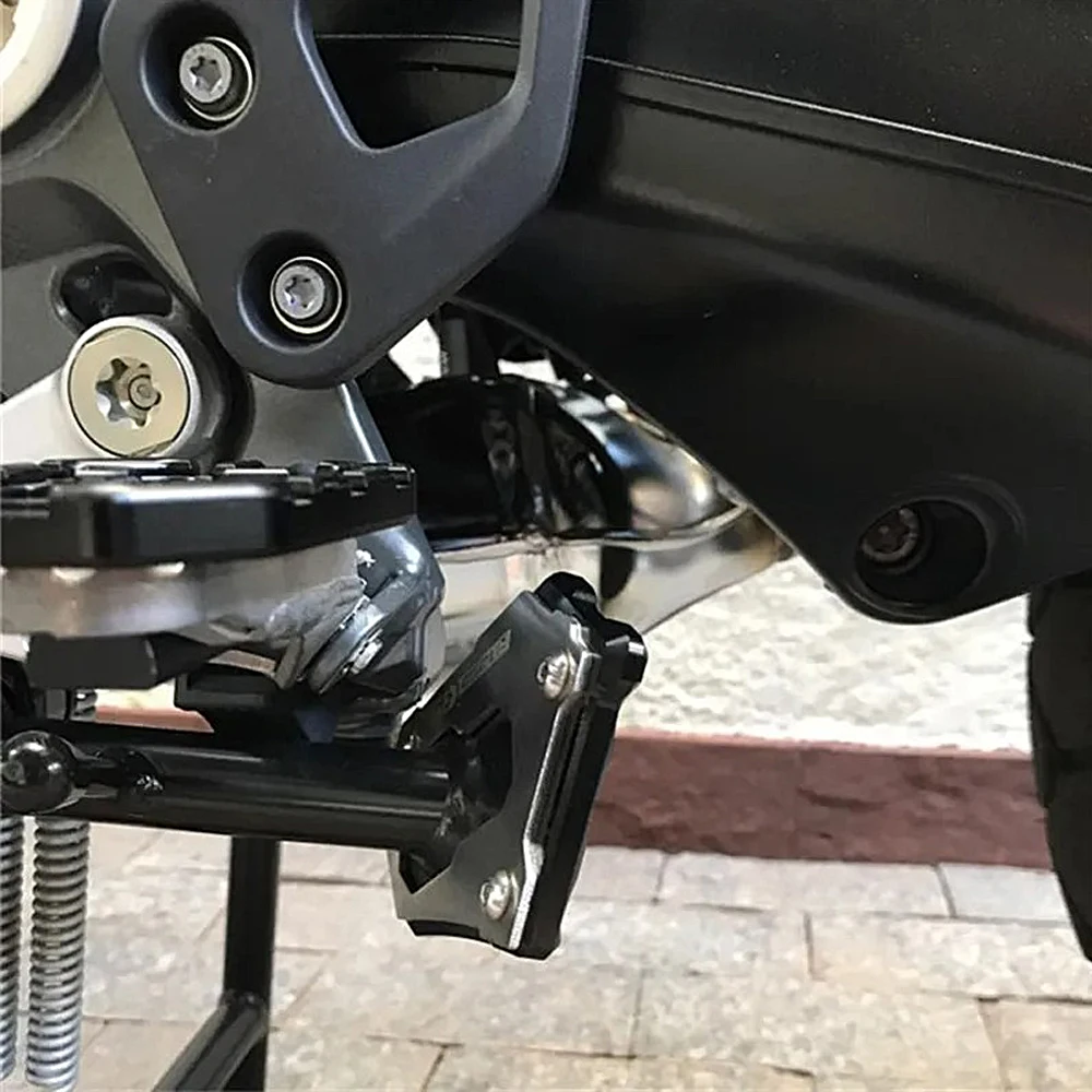 Motorrad Neue Seite Stehen Pad Verlängerung Platte Für BMW R1200GS LC R1250GS Abenteuer LC R1250GS Rallye HP R 1200GS LC ADV 2020