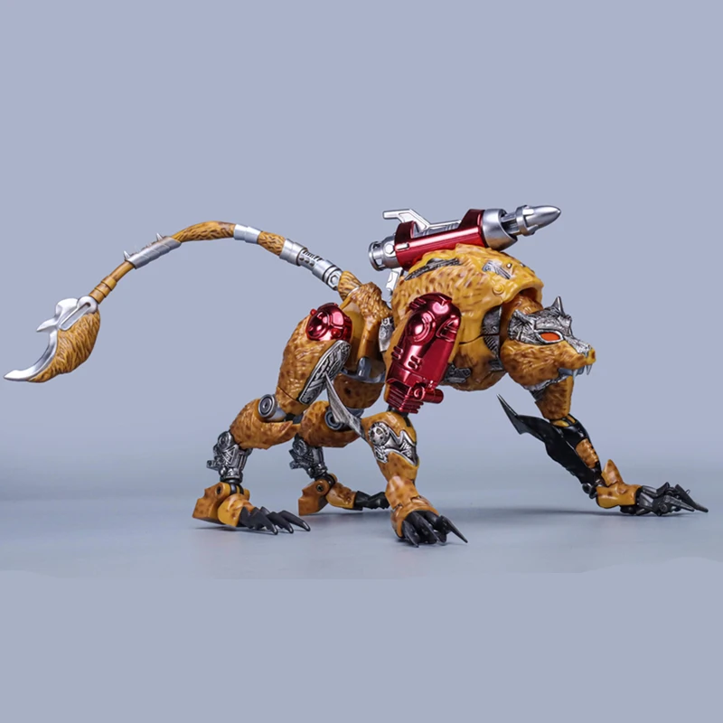 In Stock Transformed Toys TA Super Warrior BWM-09 Beast Man Third Generation Yellow Leopard Warrior King Kong Metal Variants