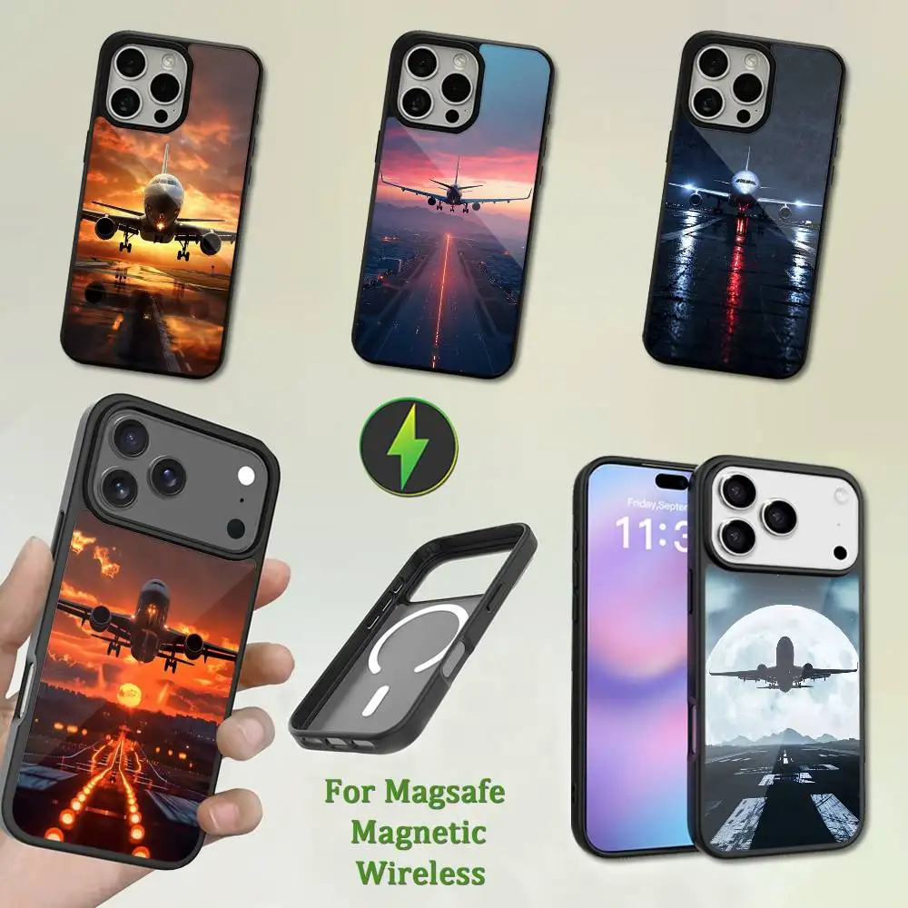 

Aviation Art Airplane Plane Phone Case For iPhone 13,12,11,16,15,17,14,Pro,Max,Plus,Mini,Magsafe,Magnetic Wireless Charging