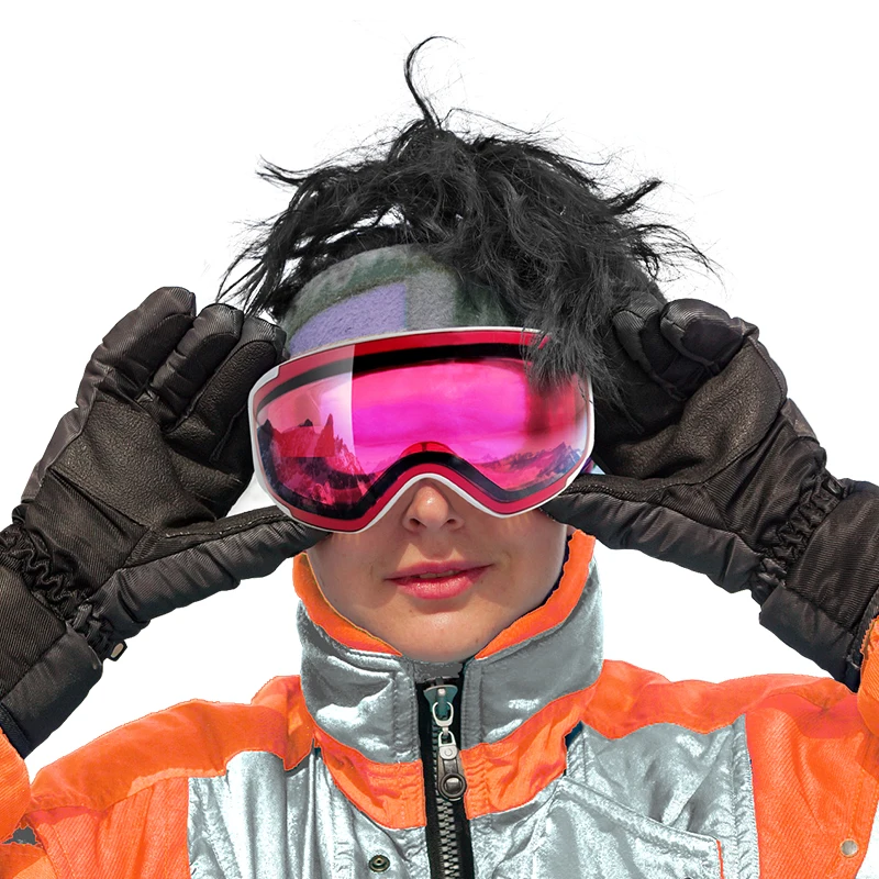 MOON-Snowboard Goggles for Adults, Sunburn Protection,Fog, Snow, Windproof, Prevention Glasses for Men and Women, Winter