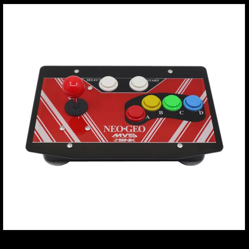 Applicable To Pc New Geography Mvs Snk Rac-J500S 6-Button Amusement Center Joystick Acrylic Art Panel Universal Serial Port