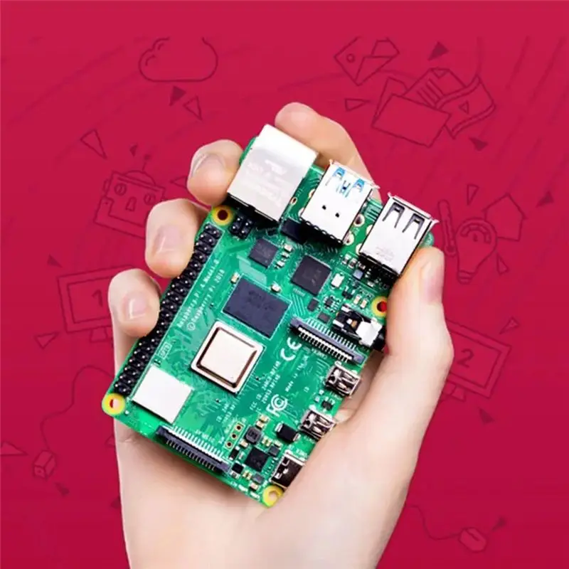 Efficient For Raspberry Pi 4 Model B Dev Board Kit RAM 4G 4 Core CPU 1.5Ghz