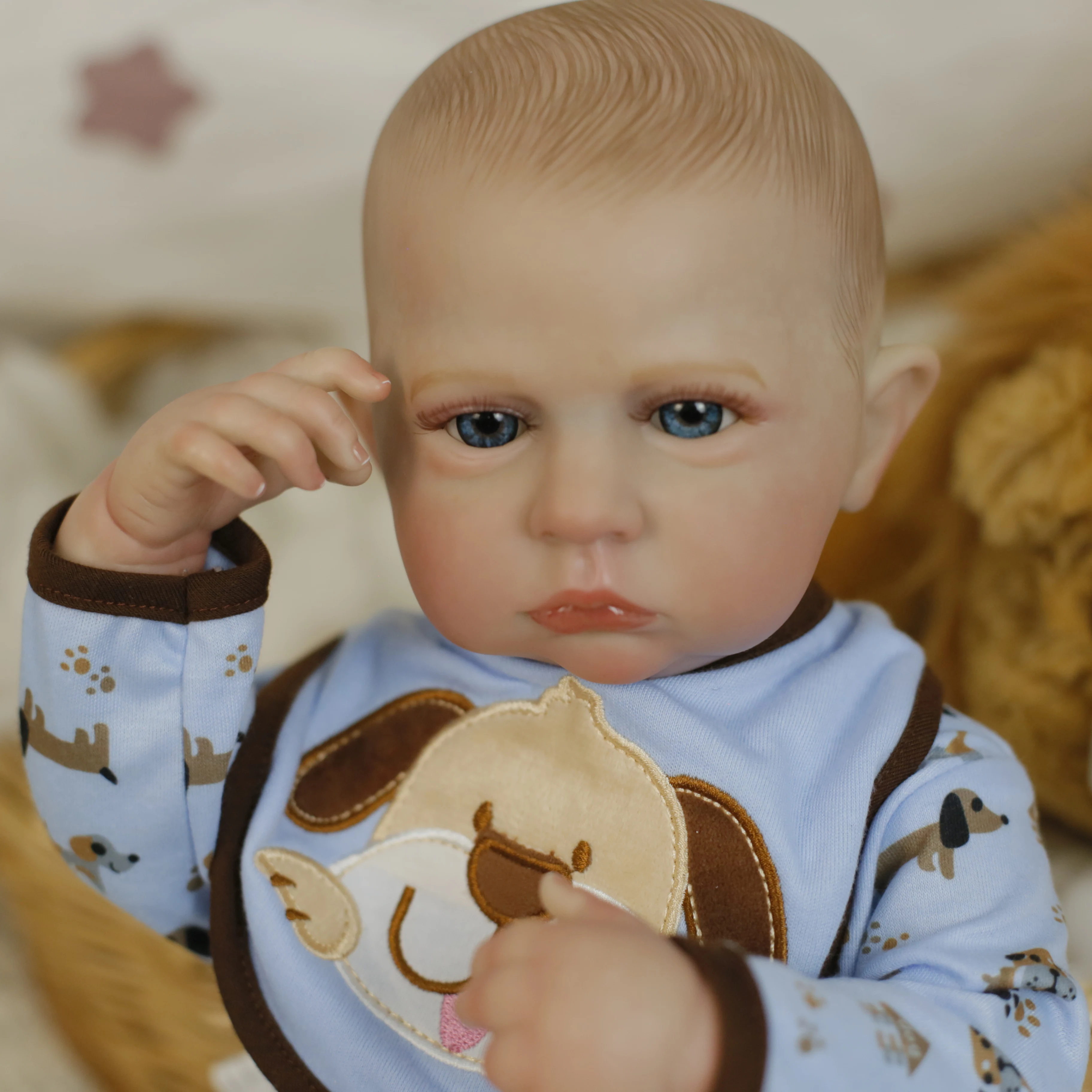Muñeca Reborn Cameron de 19 pu - Neutral Throw Blanket reseña y precio