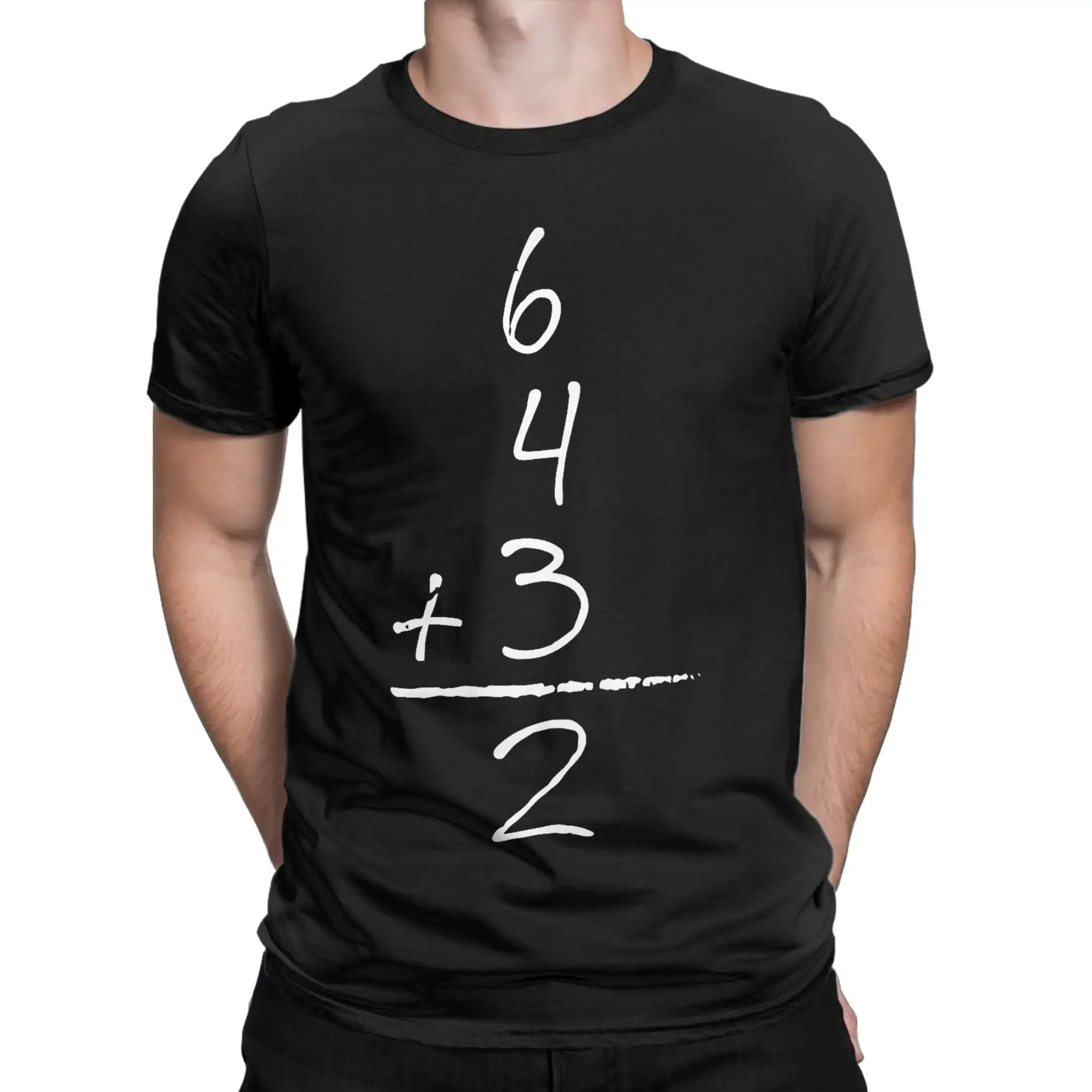 Baseball Inspired Math 6 4 3 2 Double Play Softball Game T-Shirt  Fashion T-Shirts Short Sleeve Aesthetic Tops Summer Clothes