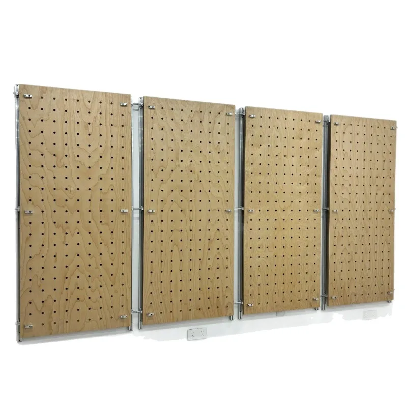 Aluminum profile multi-layer hole board, household tool storage rack