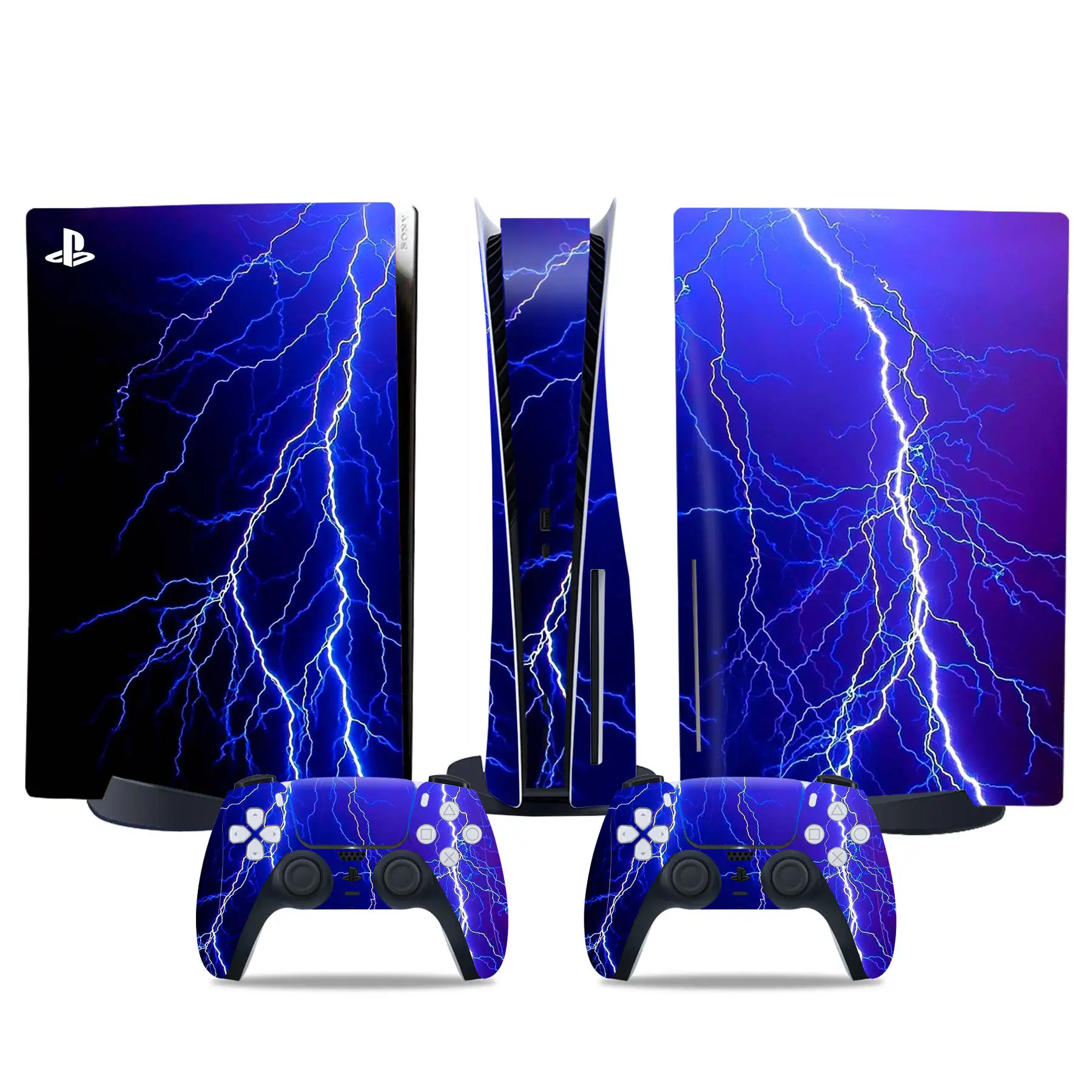 Vinyl Console Controller Sticker, Capa De Pele, Decalque Para PS5, Edição Do Disco