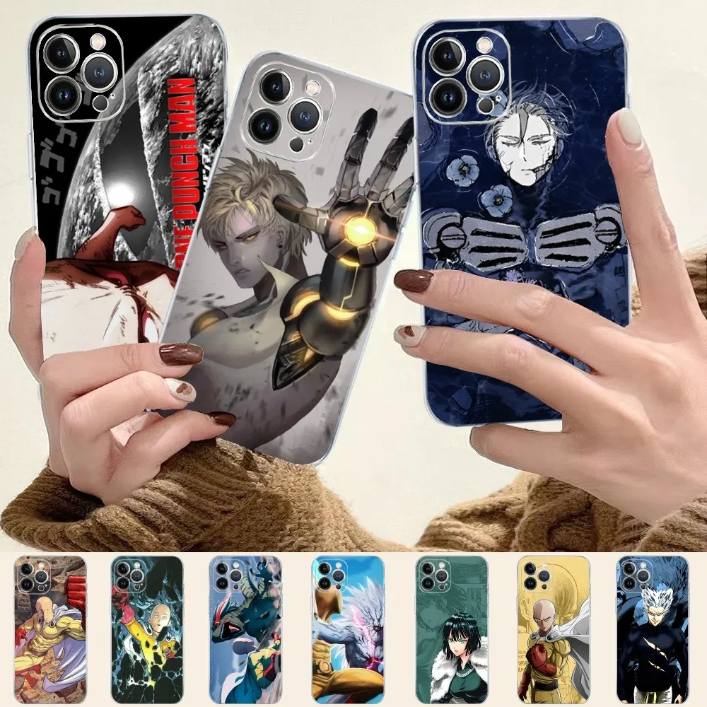 

ONE PUNCH MAN Phone Case for iPhone 15 8 7 6 6S Plus X SE 2020 XR XS 14 11 12 13 Mini Pro Max Mobile Case