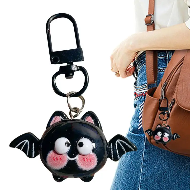 Spooky Key Ring Cartoon Keyring Pendant Creative Backpack Accessory For Girls Women Bag Pendant For Wallet Backpack