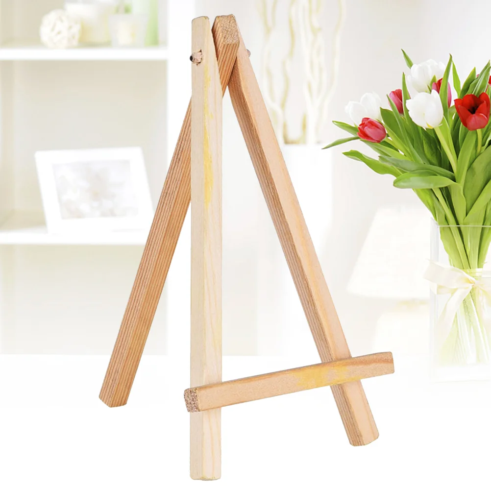Wooden Mini Easel Display Easels Eassel Stand Home Decor Office Desk Decorations