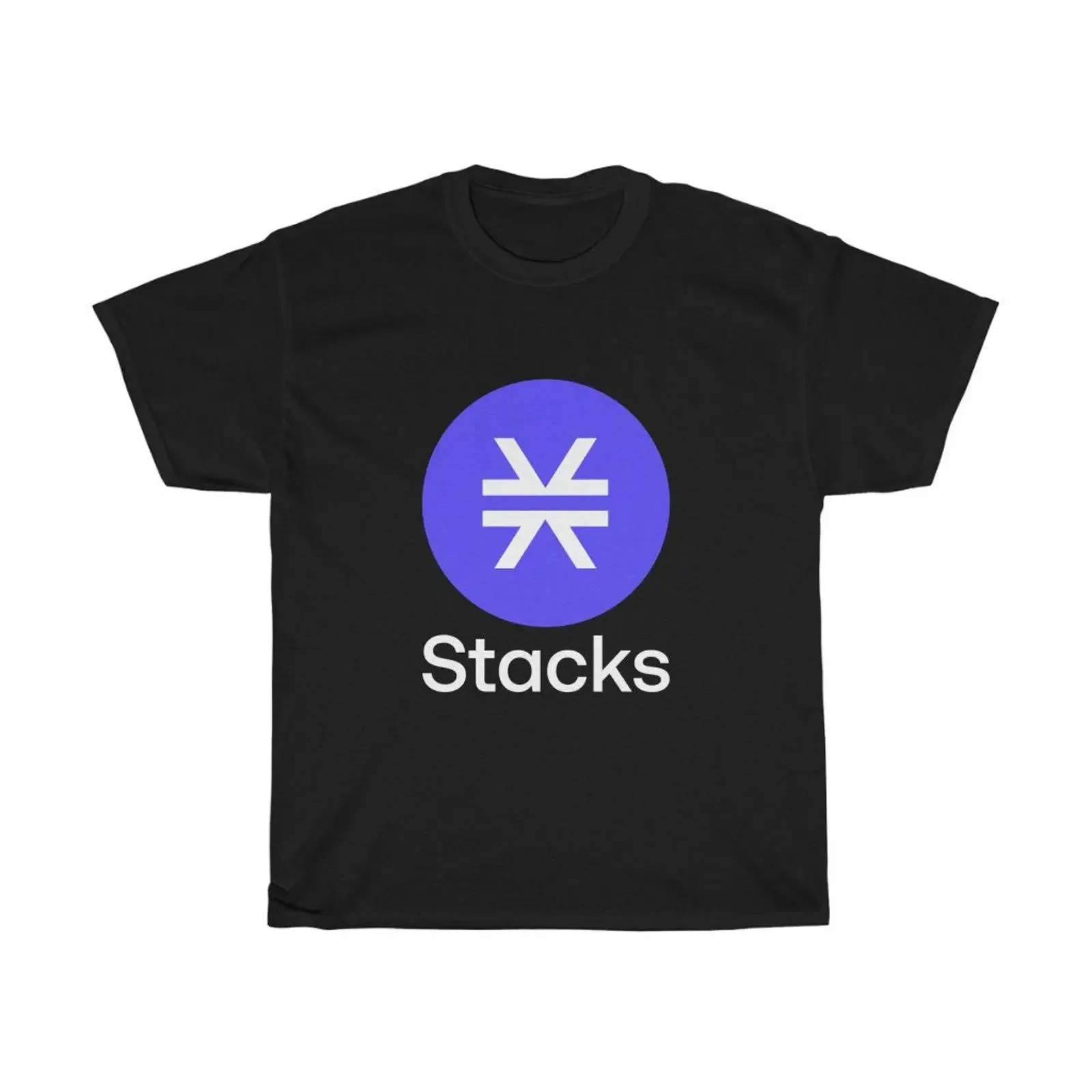Stacks STX Crypto Token T Shirt vintage Washed graphic designer clothes Casual Soft homme Unisex Slightly Stylish Breathable