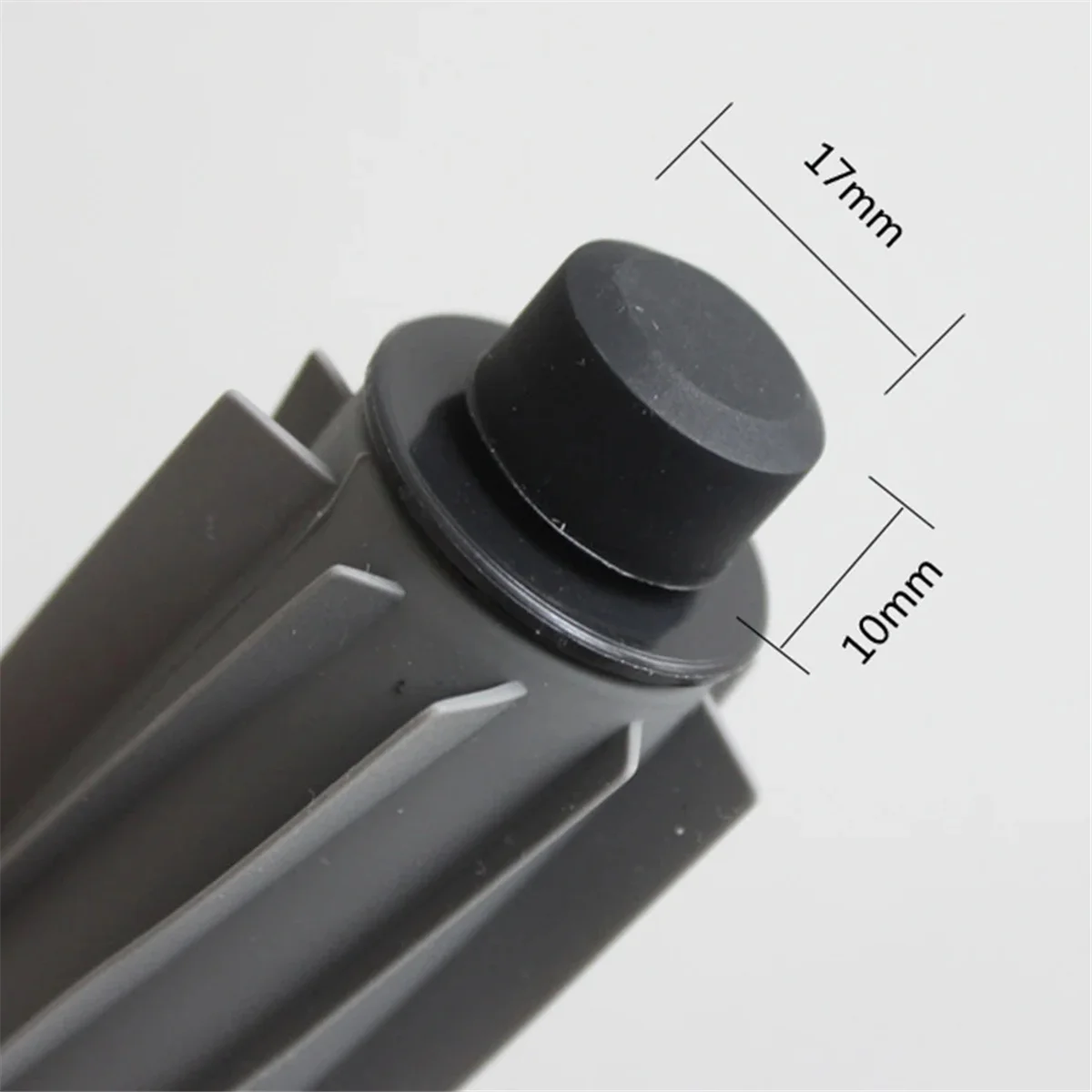 Main Roller Brush for Conga 1790 Vital Robot Vacuum Cleaner Roller Rubber Brush Cleaning Brush Replacement Accessories