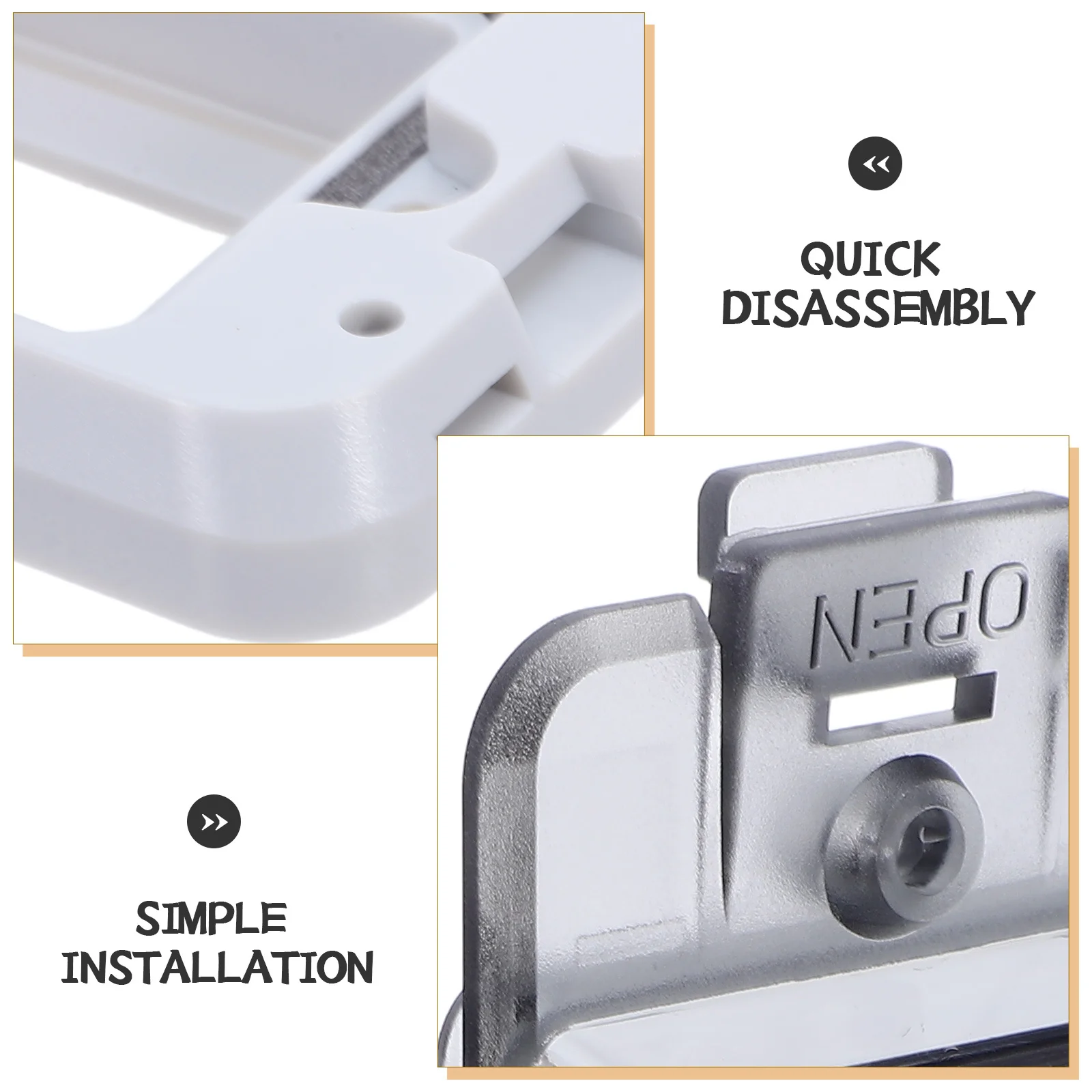 Decorative Switch Plate Covers Modern Design Easy Install Wall Light Protector for Indoor Outdoor Use Safe