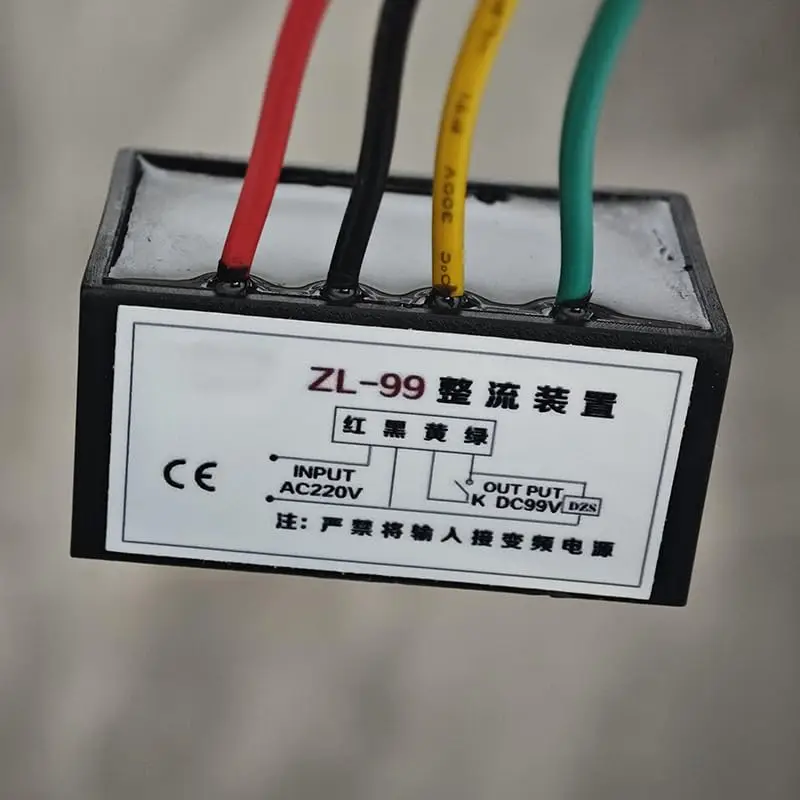 Motor Brake Rectifier Power Supply ZL-99  0.75A Brake Rectifier Block Ac220 Dc99V