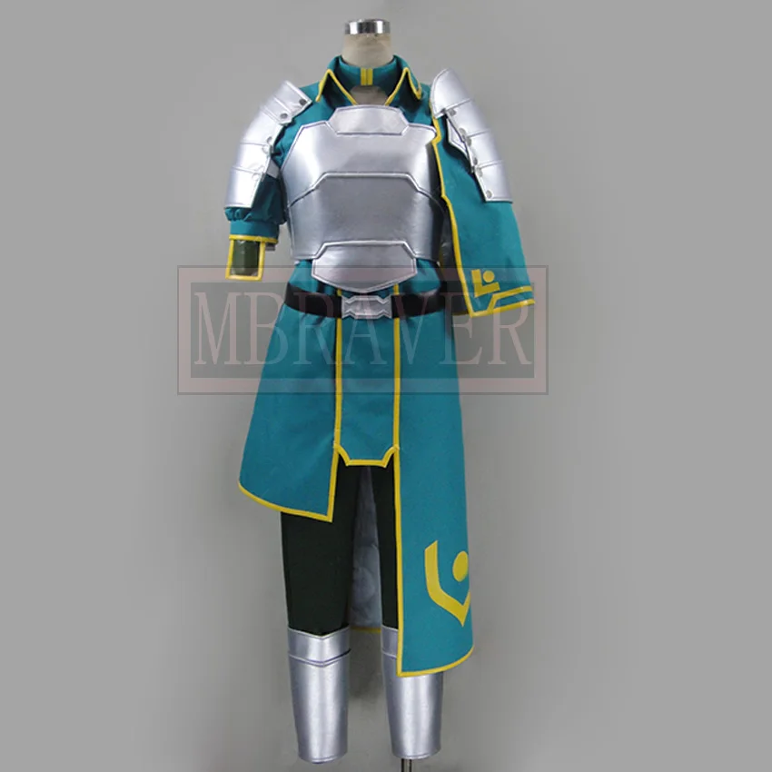 

Sword Art Online Extra Edition Agil Andrew Gilbert Mills Cosplay Costume Halloween Party Christmas Uniform Custom Made Any Size