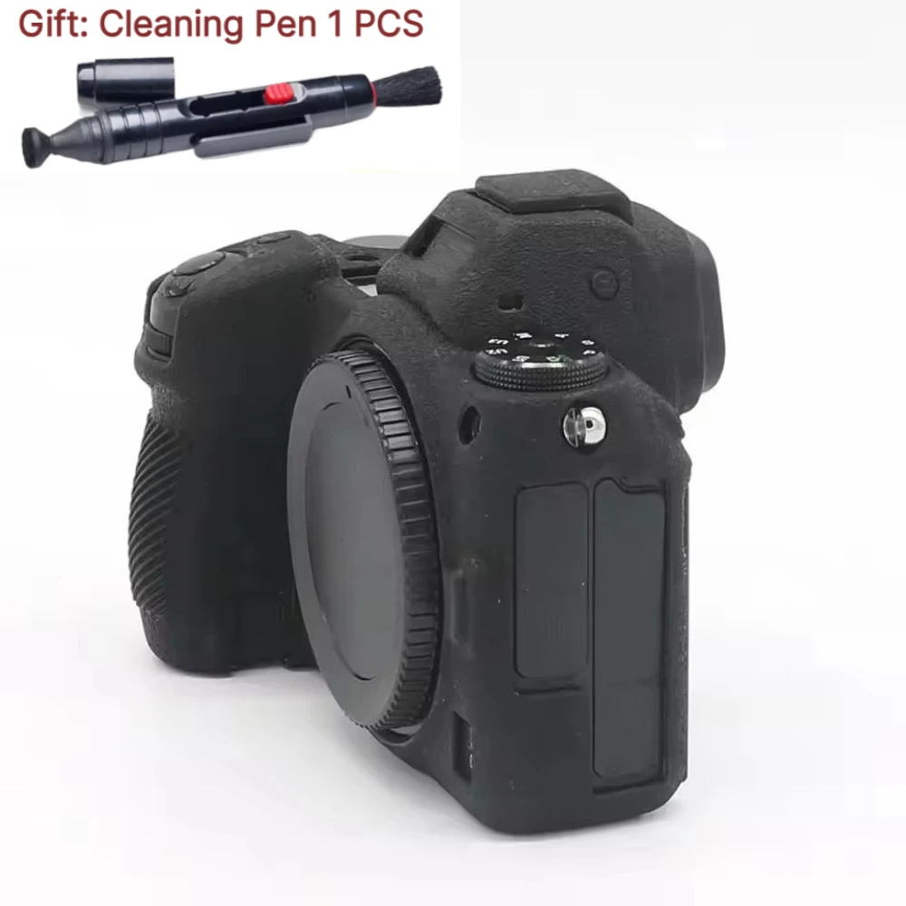 For Nikon Z6II/Z7ii/Z5 Micro Single Camera Silicone Protective Cover Camera Case Camera Bag +1 PCS Free Cleaning Pen