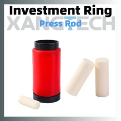 XANTECH Dental Material 100g/200g Dental Investment Ring Press Rod Red Ring Silicone Embedding Ring for Press Furnace