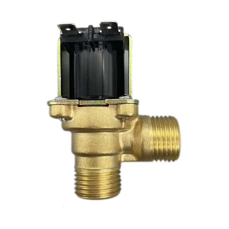 Solenoid Valve 220V DC 12V 24V DN15 G1/2 1/2\'\' Brass Electric Solenoid Valve Normally Closed Water Inlet Switch with Filter