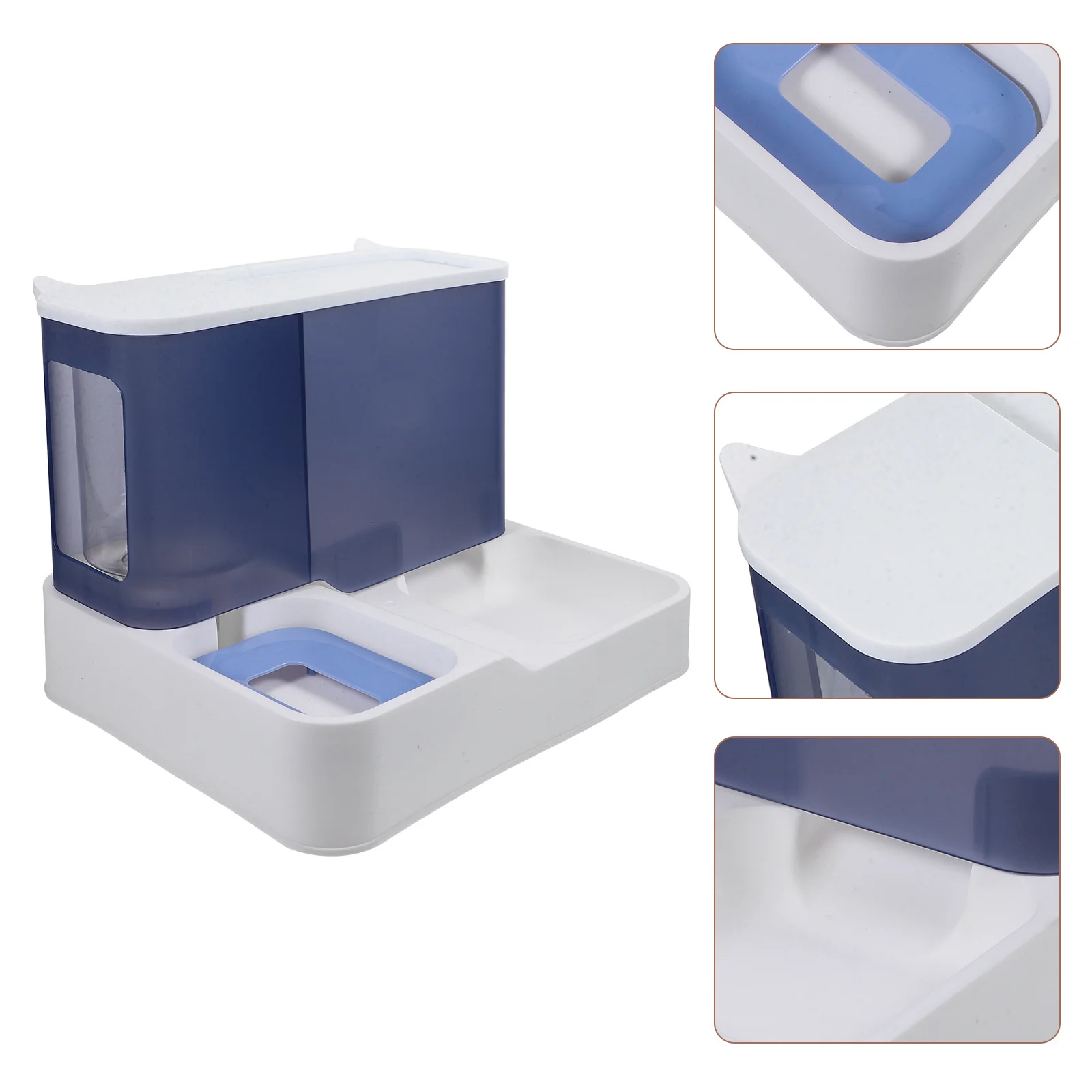 

1pc Automatic Water Bowl Large Capacity Durable Pet Drinking Feeder Easy Clean Safe Material For Small Medium Pets Cat Dog Water