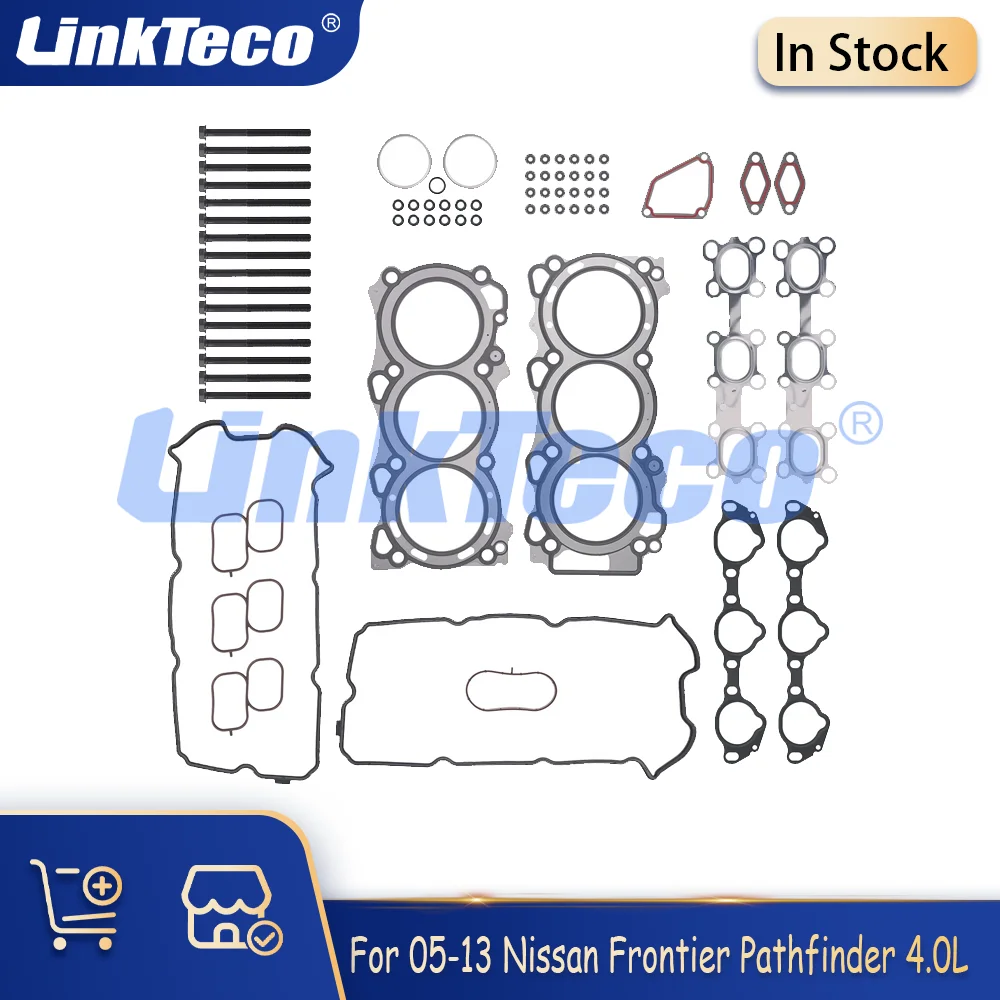 Engine Head Gasket Bolts Set Fit 4.0 L VQ40DE For 05-13 Nissan Frontier Pathfinder Xterra NV1500 NV2500 SUZUKI EQUATOR 4.0L