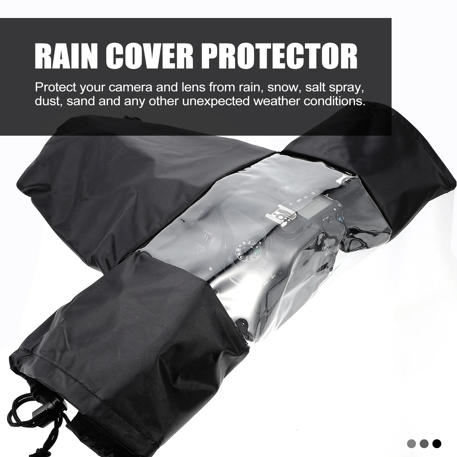 

Camera Rain Cover Professional Lightweight Waterproof Protector for Dslr Photography Outdoor Protection from Rain Snow Sand