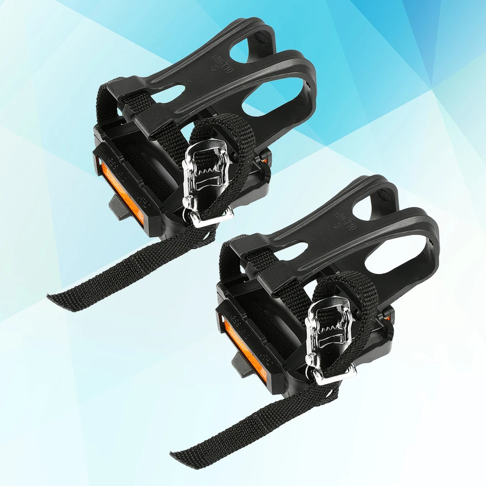 

Nylon Bike Pedal Toe Clip for Road Mountain Sturdy Durable Cycling Foot Clip Chain Accessory Bicycle Light