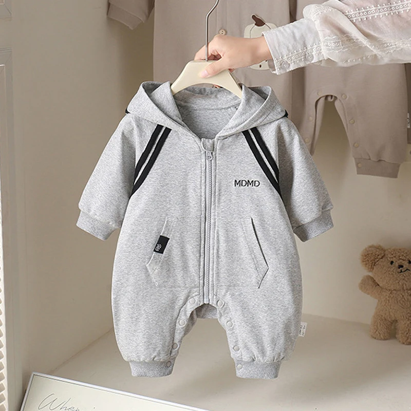 IYEAL Baby Clothes Spring Autumn Baby Boys' Spring Romper Korean Style Baby And Toddler Outdoor Clothing Casual Sportswear