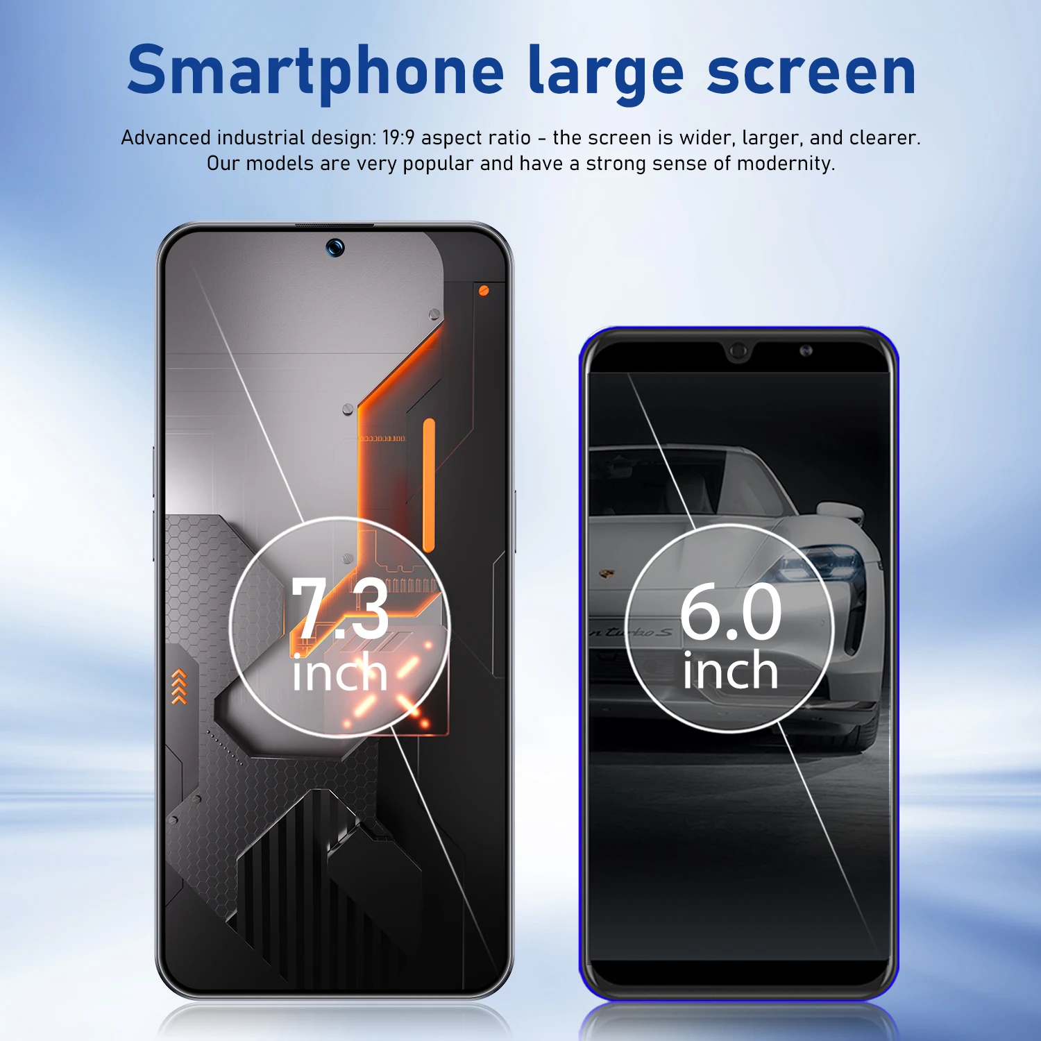 HEIßER 2025 Neue GT30 Pro 7,3 HD Global Edition Original Smart Dual Karte 7800 mAh Batterie Gesichts Anerkennung Funktion