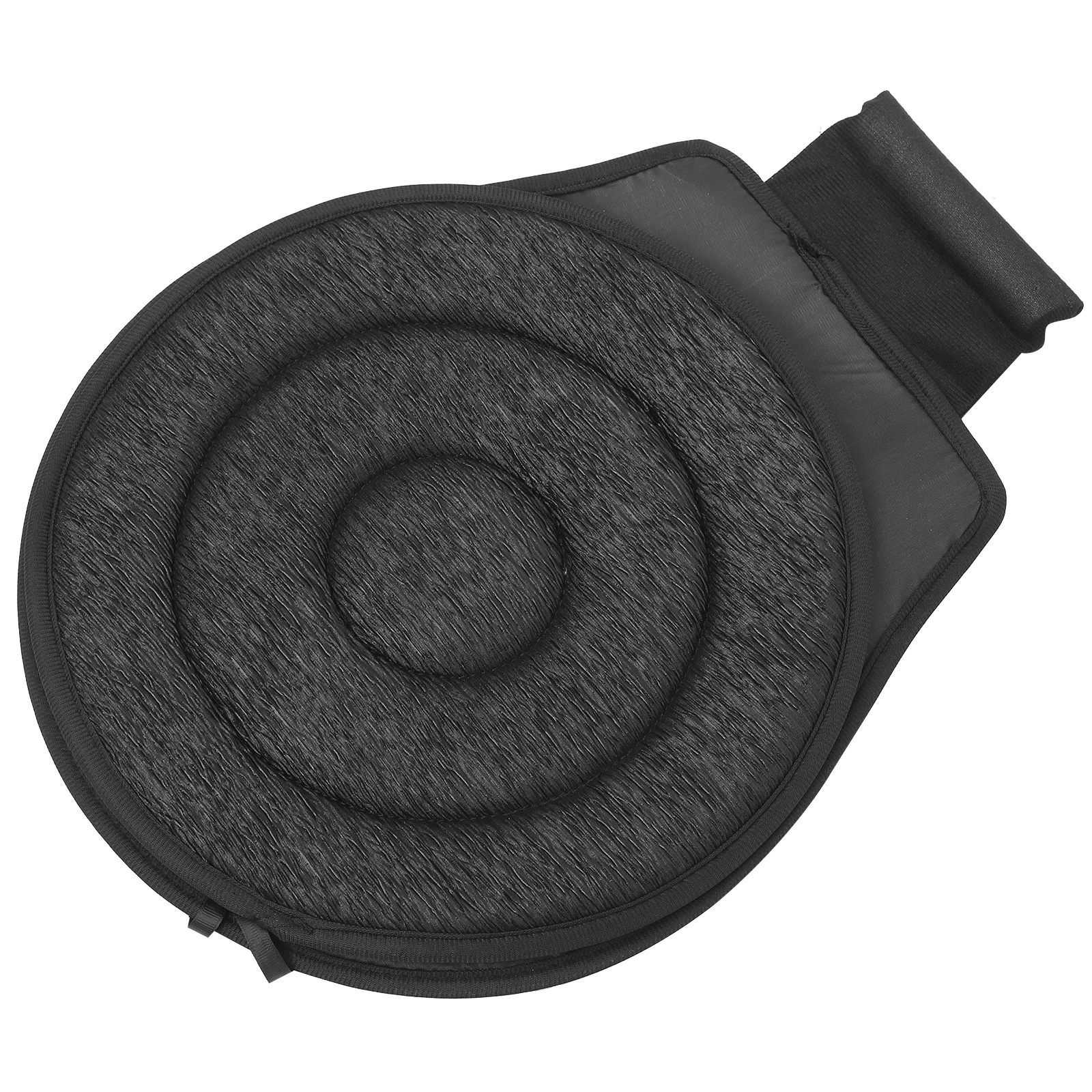 

360 Degree Swivel Seat Cushion Rotating Car Mat for Elderly Pregnant Women EVA Portable Office Use Black Double