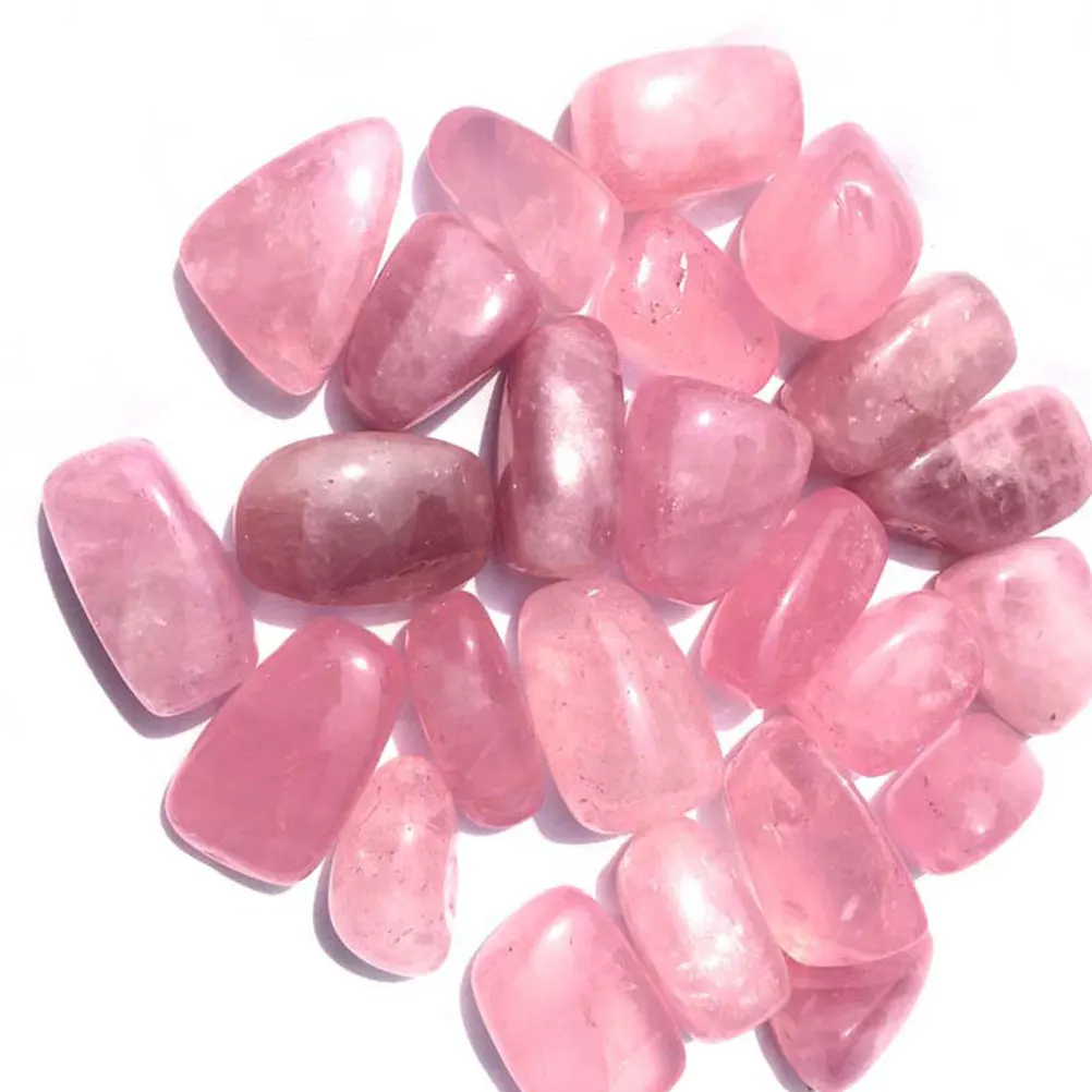 

1 Pack 100G Natural Pink Crushed Crystal Chips Stones Tumbled Irregular Shape Love Stone For Fish Tank Home Garden Decor Diy
