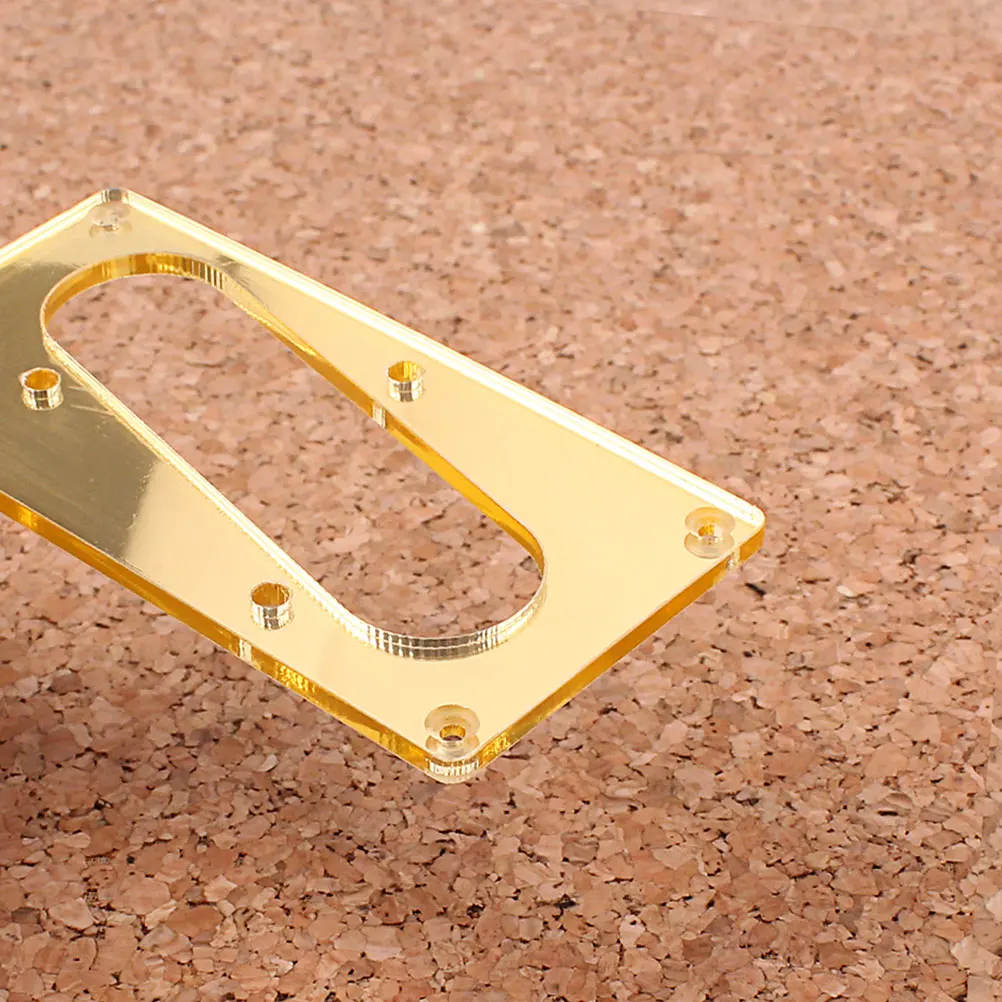 

Mirror Cover Bridge Pickup Conversion Adapter Pre-Drilled Screw Holes Color Match Replacement Edge For Electric Guitar Pickup