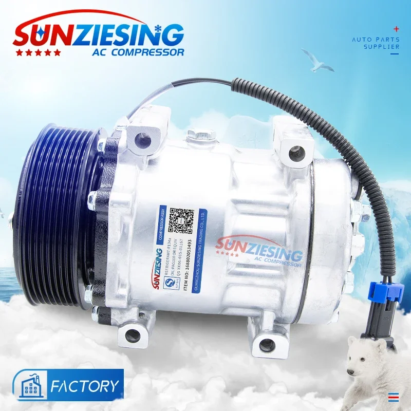 For sd7h15 SD709 ac compressor Ford Sterling Freightliner Trucks ABPN83304543 ABPN83304543 4485 4818 4075 4352 4417 4884