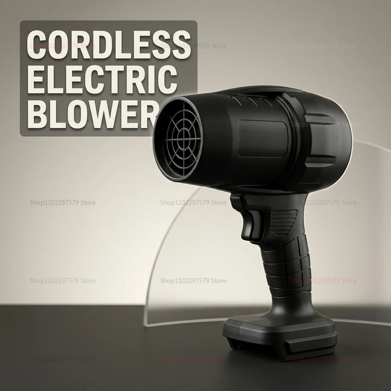 Cordless Electric Leaf Blower Handheld Portable for Yard Garage Garden Snow Sand Dust Cleaning Landscaping Gardening Tool