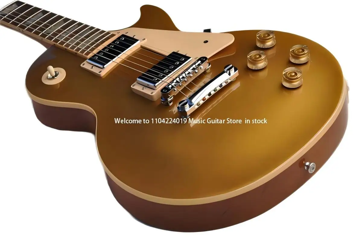 best china guitar Traditional Gold top FANTASTIC Electric Guitar OEM Musical Instruments Free