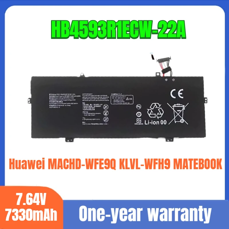 

HB4593R1ECW-22A notebook battery, suitable for Huawei MACHD-WFE9Q KLVL-WFH9 MATEBOOK high quality battery