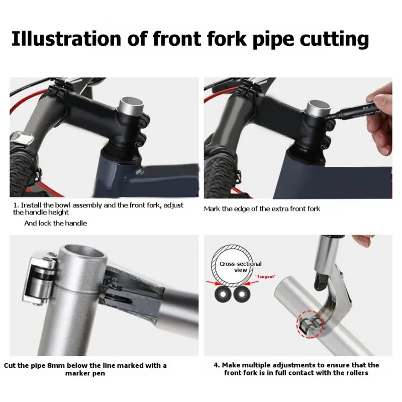 New Aluminum Alloy MTB For Fork Pipe Cutter Tool Handlebar Seat Post Bike Repair Tool For Cutting And Shortening The Seat Post