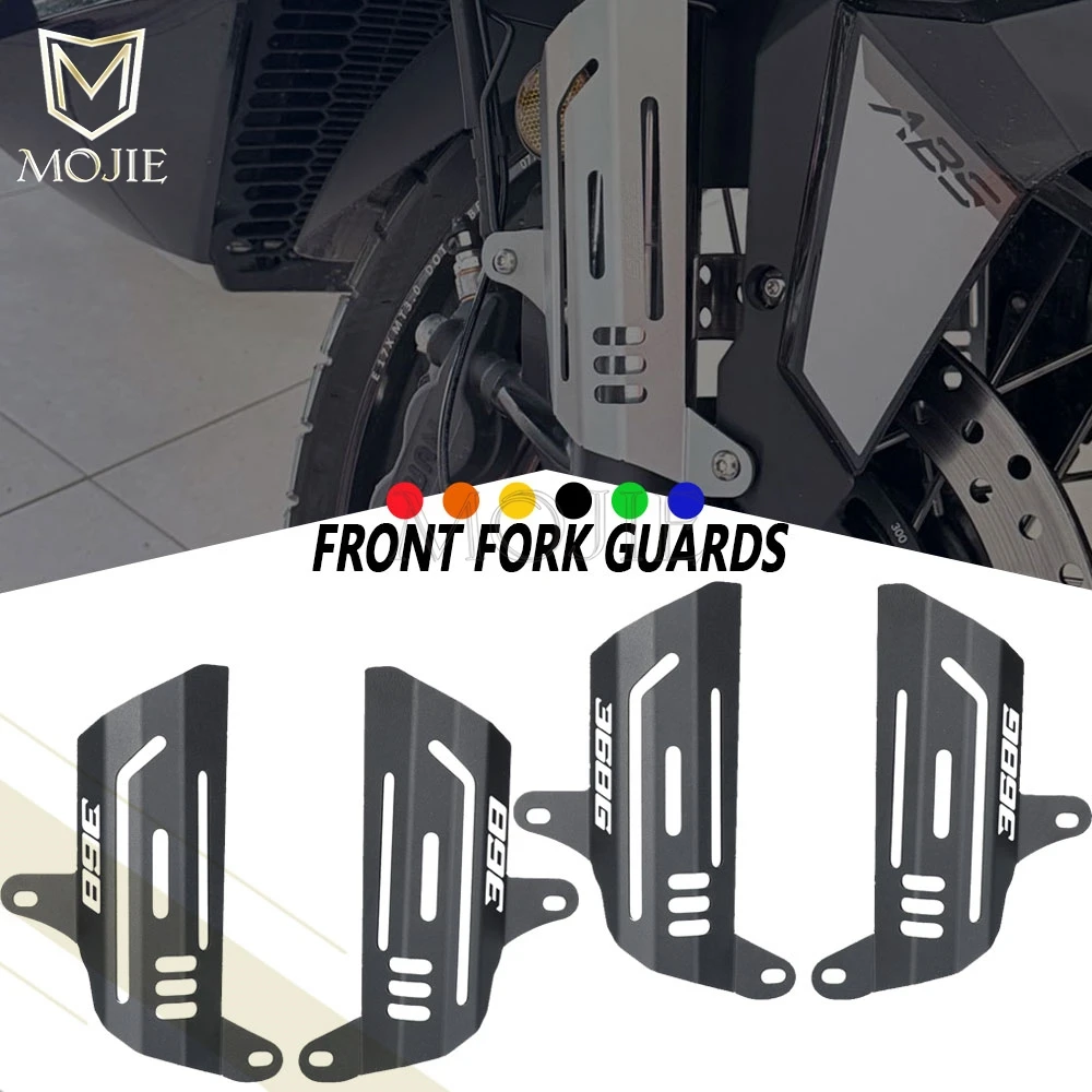 For Zontes 368G 368 G 2024 2025 2026 2027 Modification Parts Front Fork Guards Shock Absorber Protection Cover Frame Protector