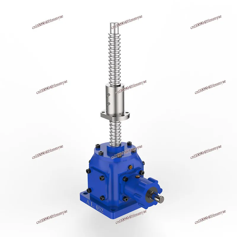 

Spiral Bevel Gear Screw Rod Lift Small Hand-crank AT Spiral Lift Table Worm Gear Hand-crank Electric Lift