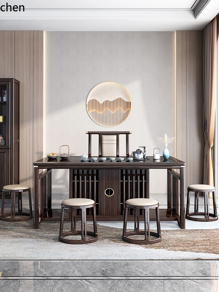 Hxl Ebony Tea Table… - image