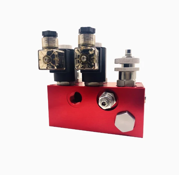 Solenoid Valve Hydraulic Valve Group NTC Double Speed Double Valve ET04-02SV0810 Jack Inlet and Outlet Oil G1/2
