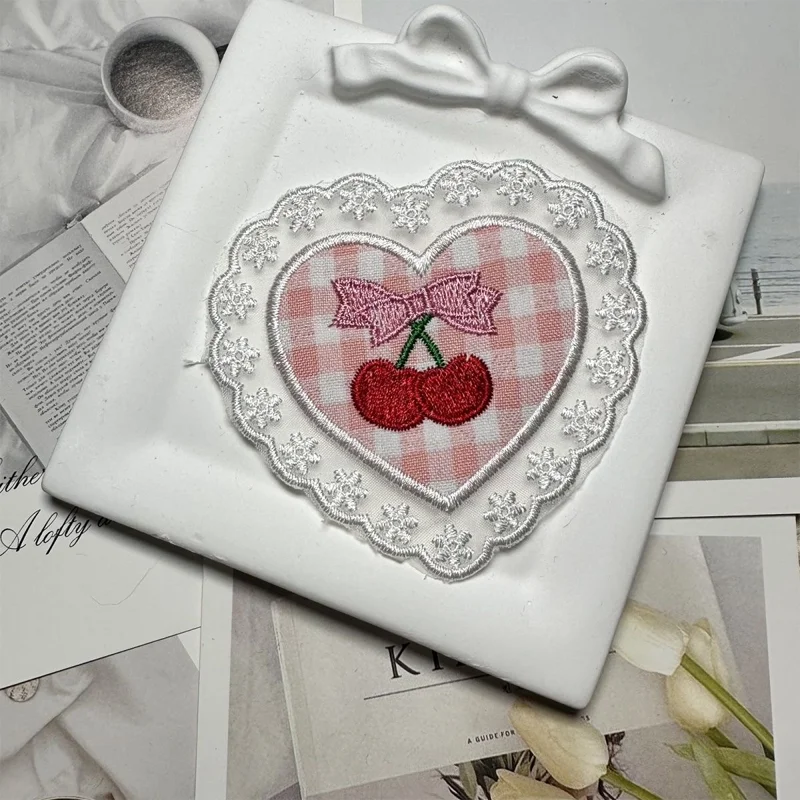 

Cloth Patch Grid Lace DIY Skirt Edge Patch