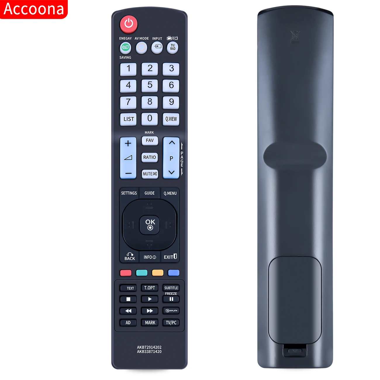 Pilot AKB72914202 AKB33871420 zamiennik do telewizora Led/Lcd/plazmowego, s