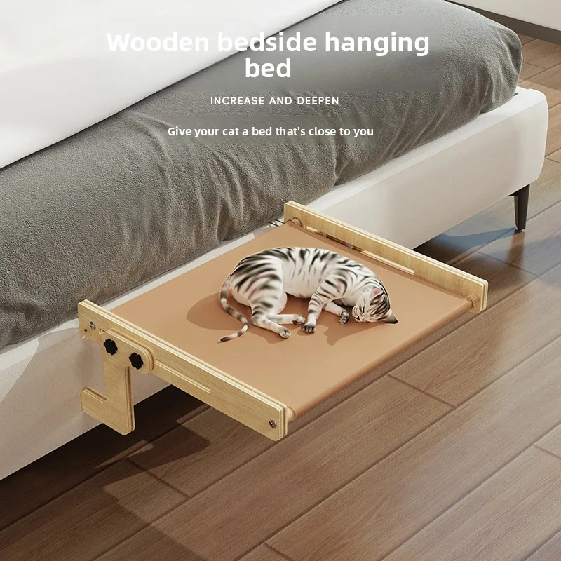 

Pet Bed Hanging Sling Side Window Suthing Bed Four Seasons Universal Bede House Pet Supplies nip Toy Tree