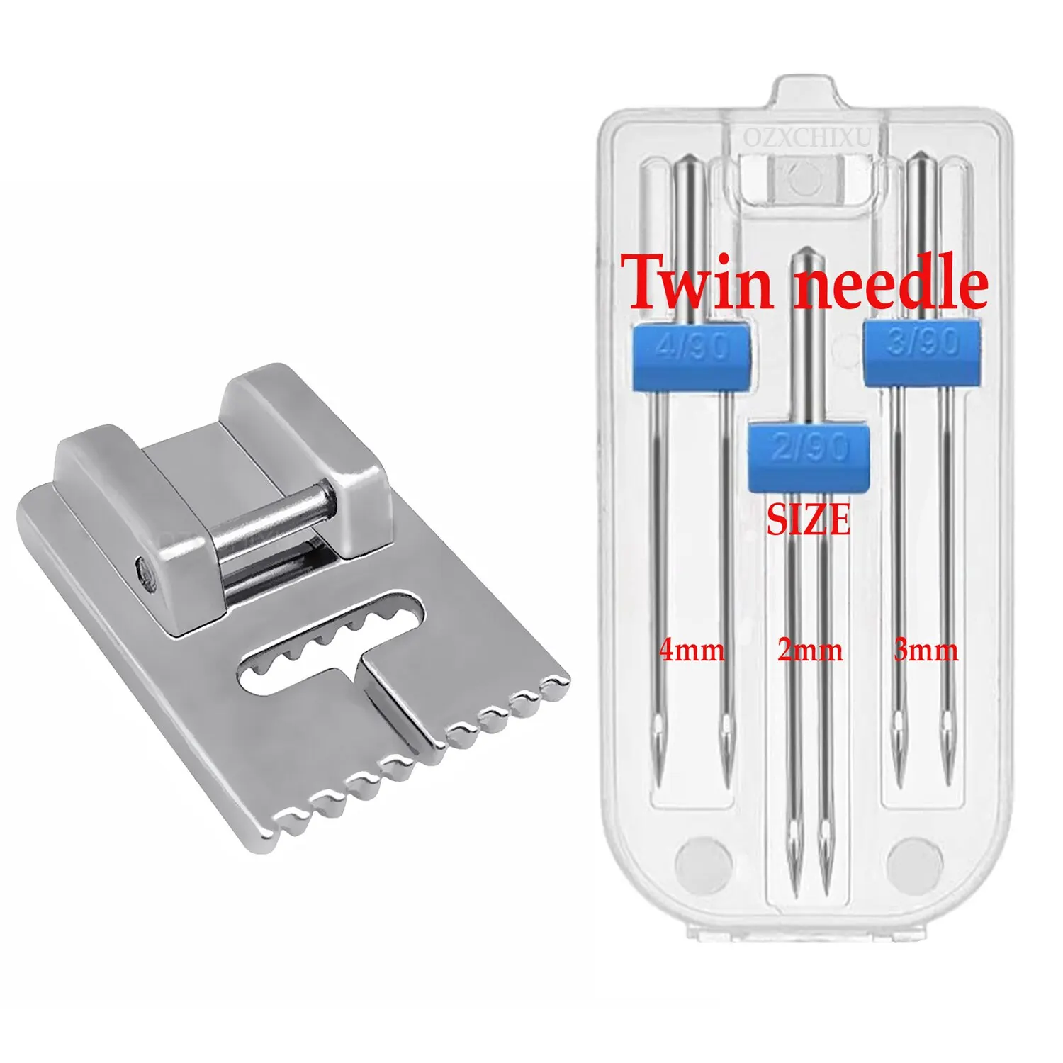 Domowa maszyna do szycia pałeczki z podwójną igłą Le Duck Double Needle 2/3/4MM Multi Model Double Needle Set