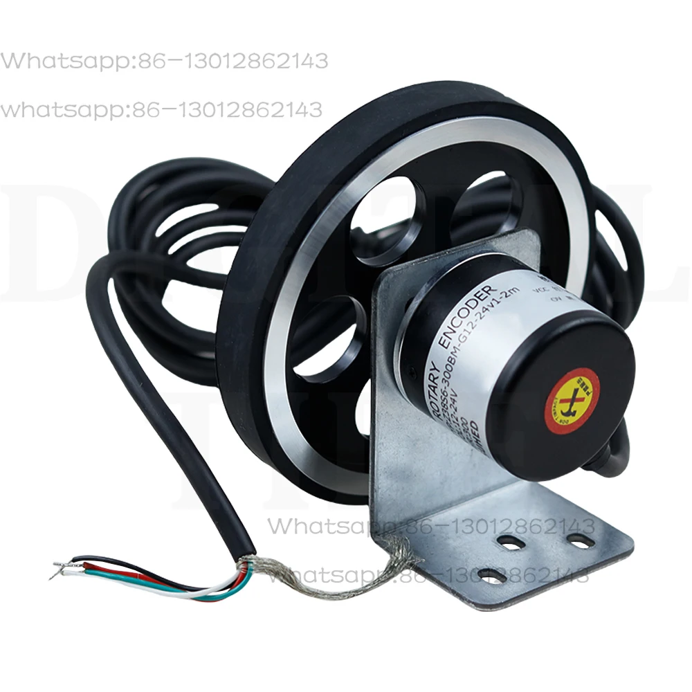 Encoder rotativo 300ppr digital eletrônico medidor contador substituição rodas 300ppr codificador rotativo