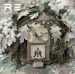 Helmet Cover Hide Camouflage MC Chinese DIY 30 Piece Leaf