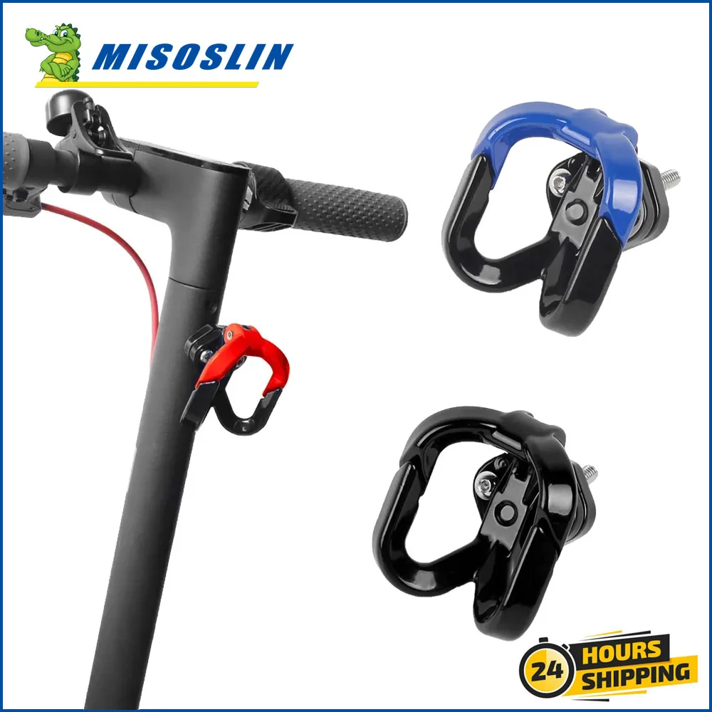 Double Hook for Xiaomi M365 1S M365 Pro Electric Scooter 4 Hooks Hang Bag Claw Hanger Aluminum Alloy Metal Hook Accessories